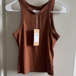 Rhythm Ribbed Tank Top